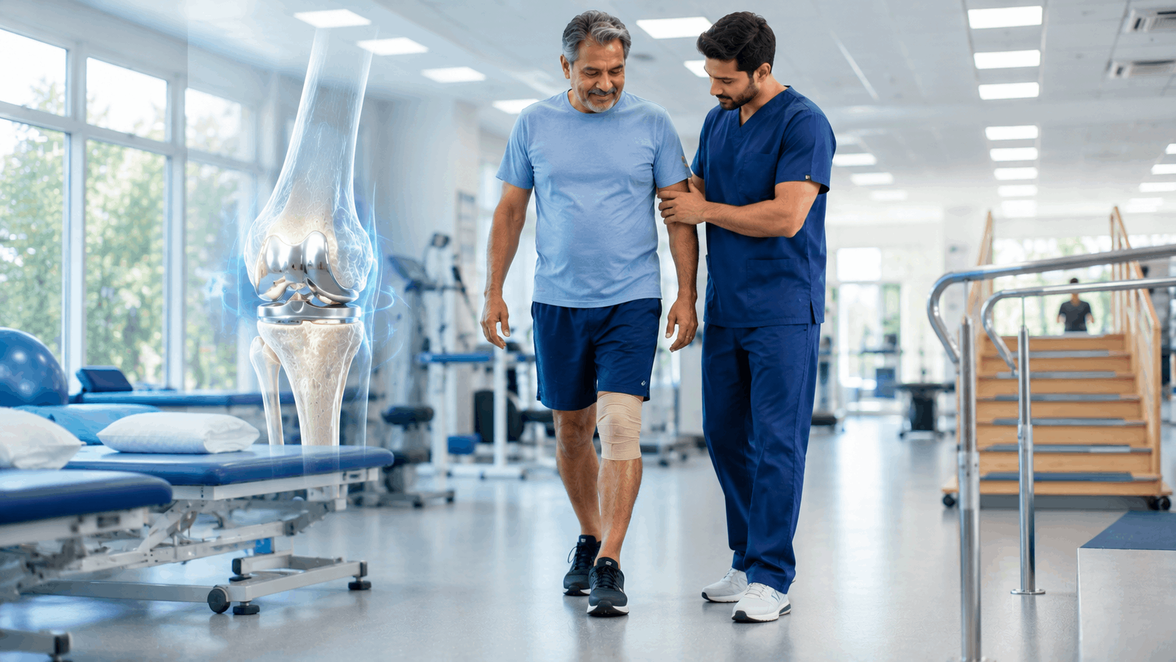 Walking After Knee Replacement Surgery: Recovery Milestones